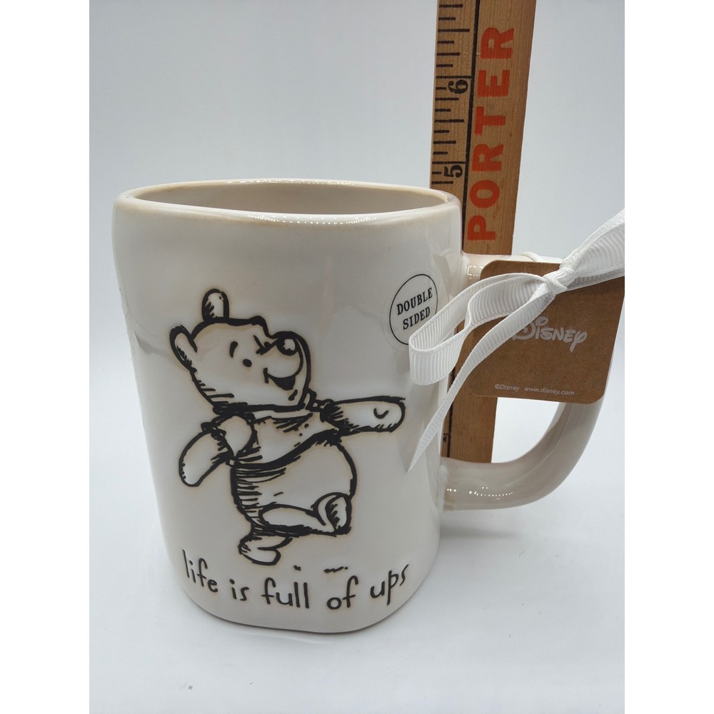 Rae Dunn Disney Winnie the Pooh Life Is Full of Ups and Downs Mug